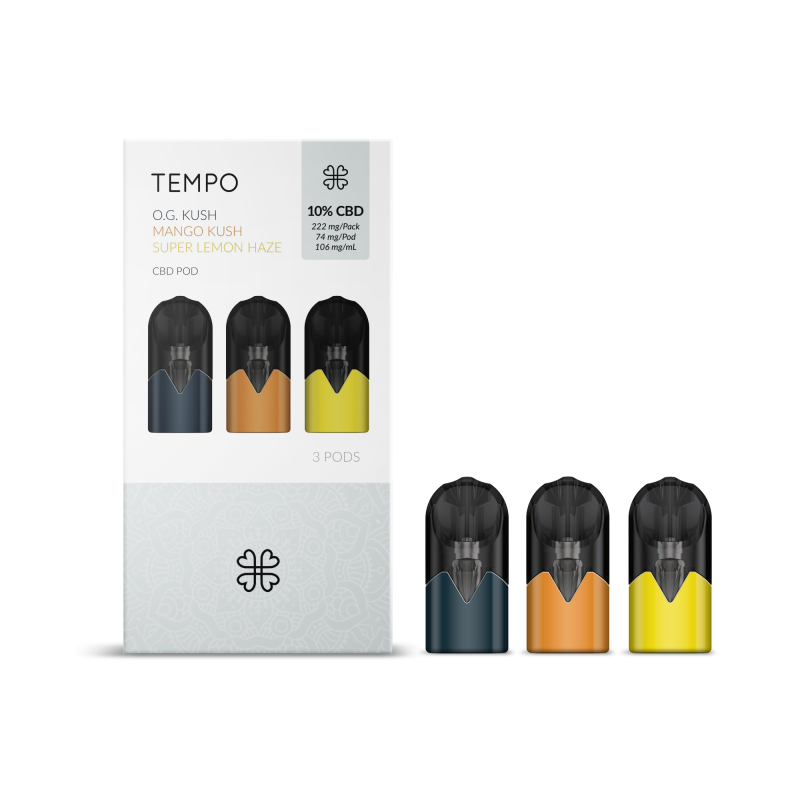 tempo pods CBD rechargeable