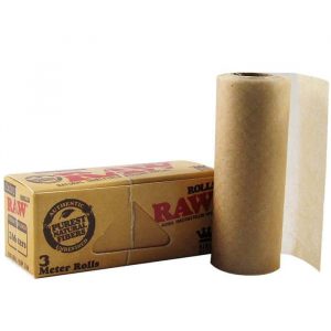 Accessoires fumeurs : achat raw rolls 3m non blanchi