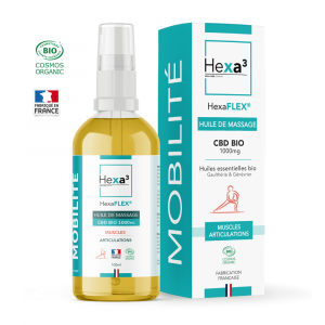 Huile de Massage Bio CBD - 100ml