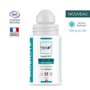 Roll ON CBD 1000mg 50ml Effet froid