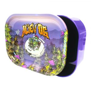 Set Plateau & Rangement Métallique - Best Buds - Alien OG