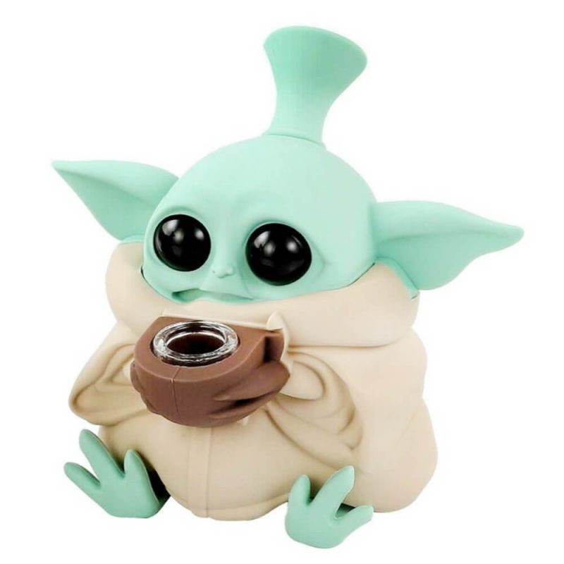wholesale silicone alien bong