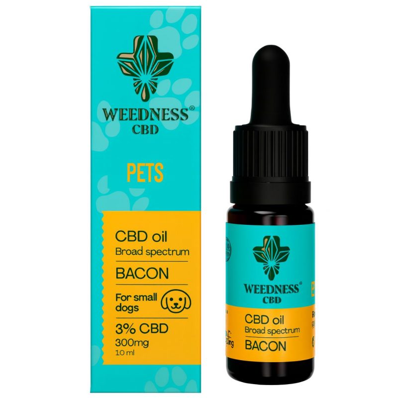 huile CBD 3 chien weedness