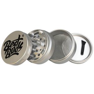 Grinder Best Buds Mighty en aluminium 4 parties