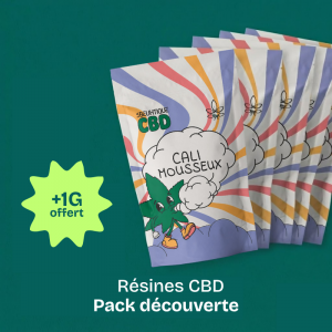 Économisez avec le Pack découverte résines CBD. Un assortiment haut de gamme de 9g comprenant les nos meilleurs résines de CBD puissantes pour pas cher. Livraison rapide.